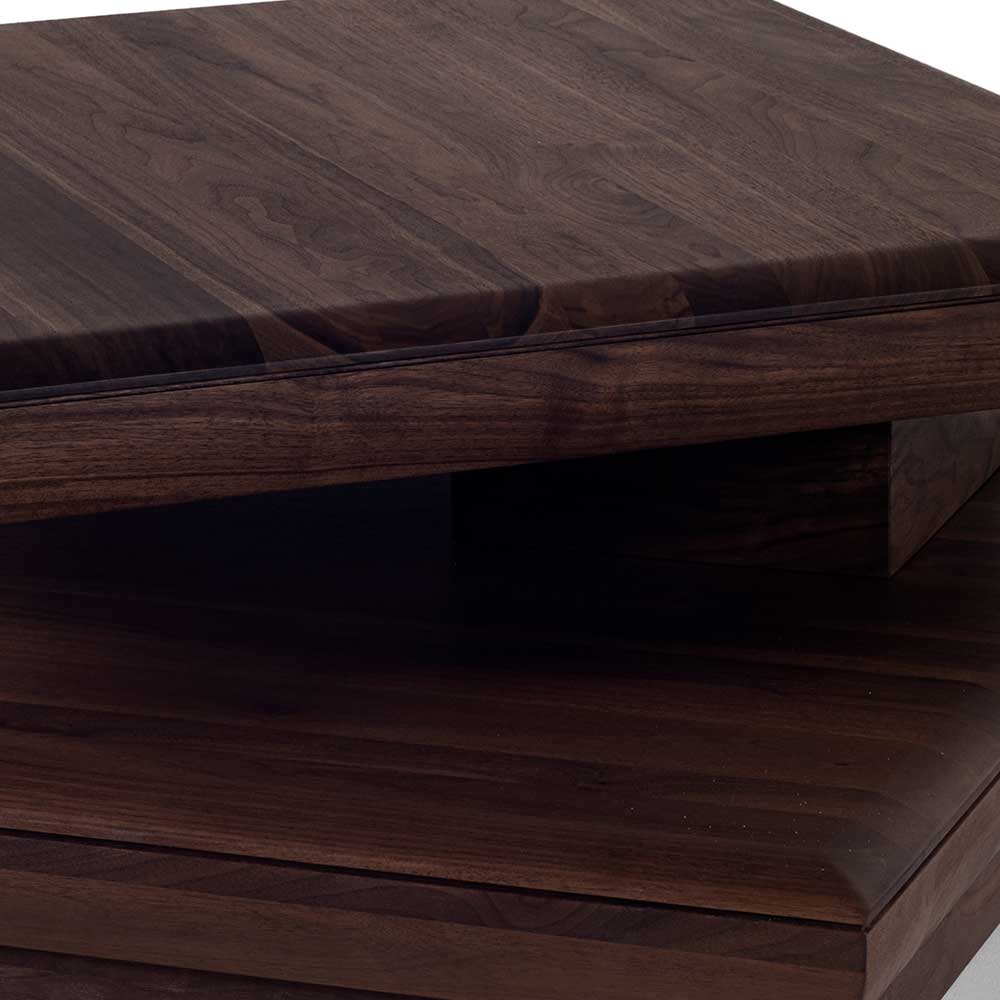 Design Wohnzimmertisch aus Nussbaum Holz - Ekdanza