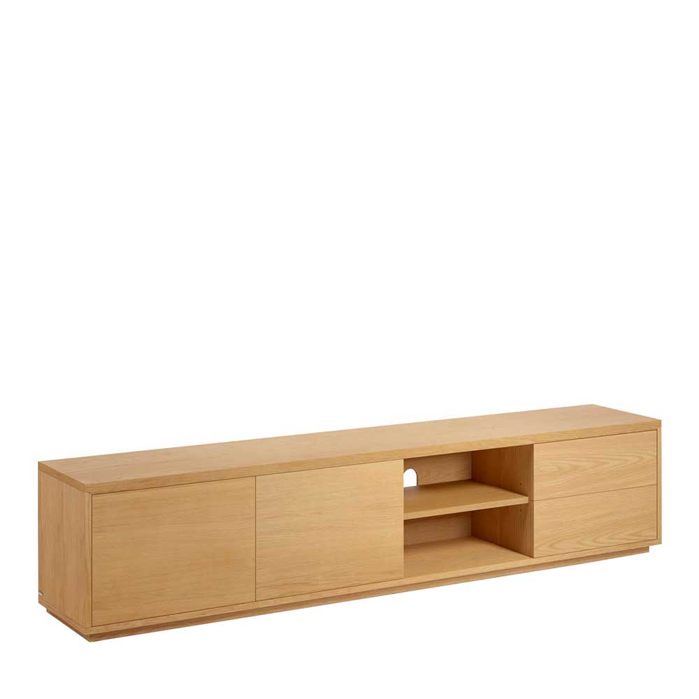 200x44x36 TV Board in Eiche Furnier - Elastian