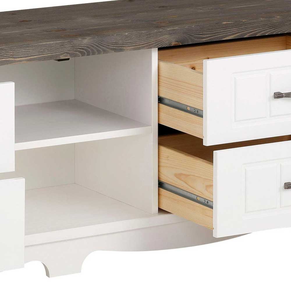 Modern Country TV Board aus Kiefer - Ayrinu