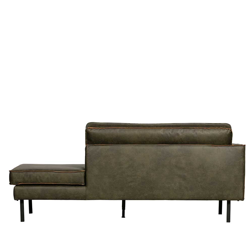 3er Retro Couch in Oliv Grün - Gonlamo