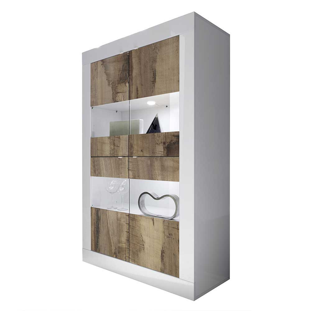 TV Anbauwand Kombination modern - Olvenion (dreiteilig)