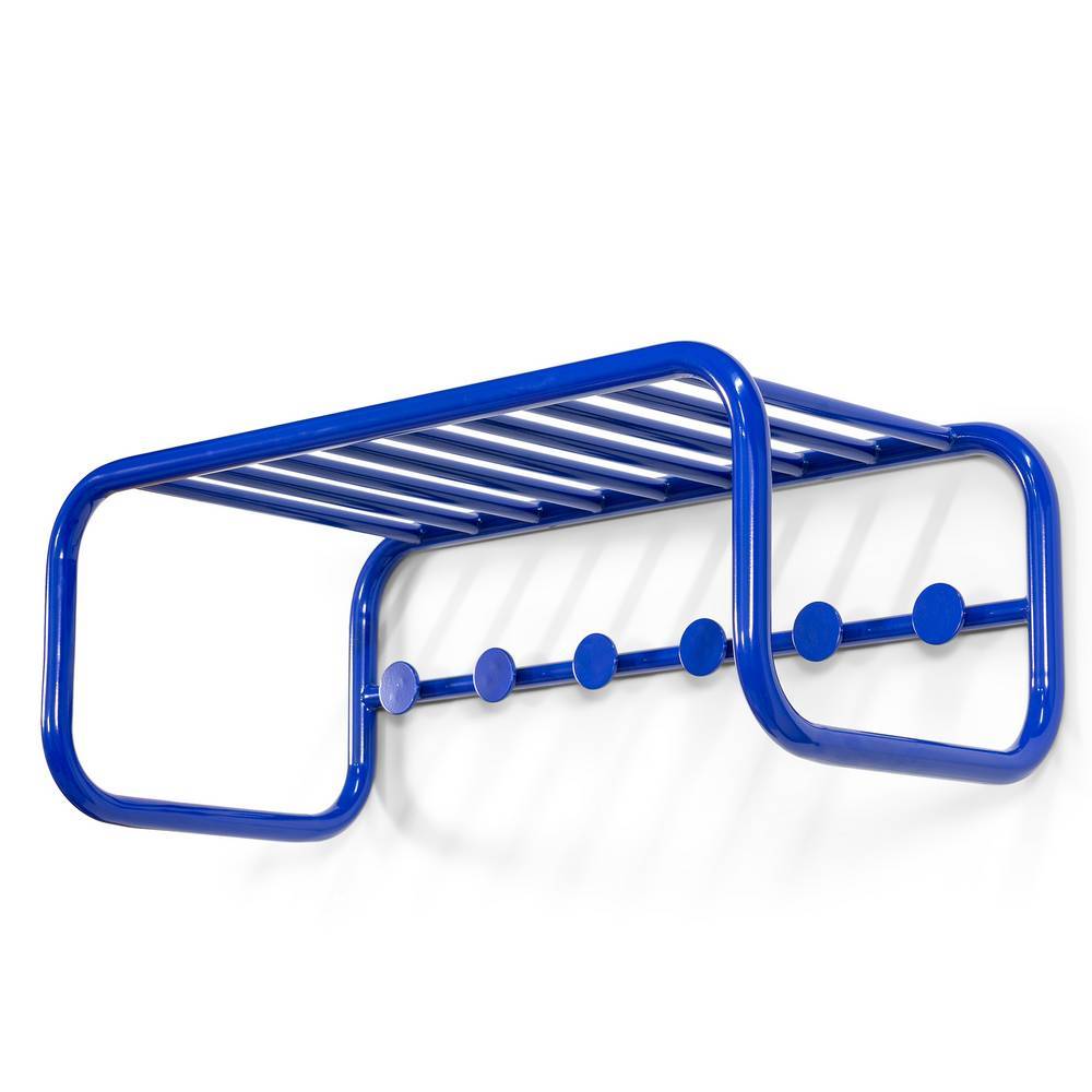 Retro Style Hängegarderobe in Blau - Mutez