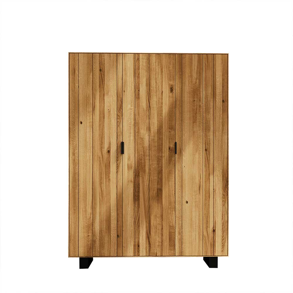 Schlafzimmer Kleiderschrank Manzey aus Wildeiche massiv geölt