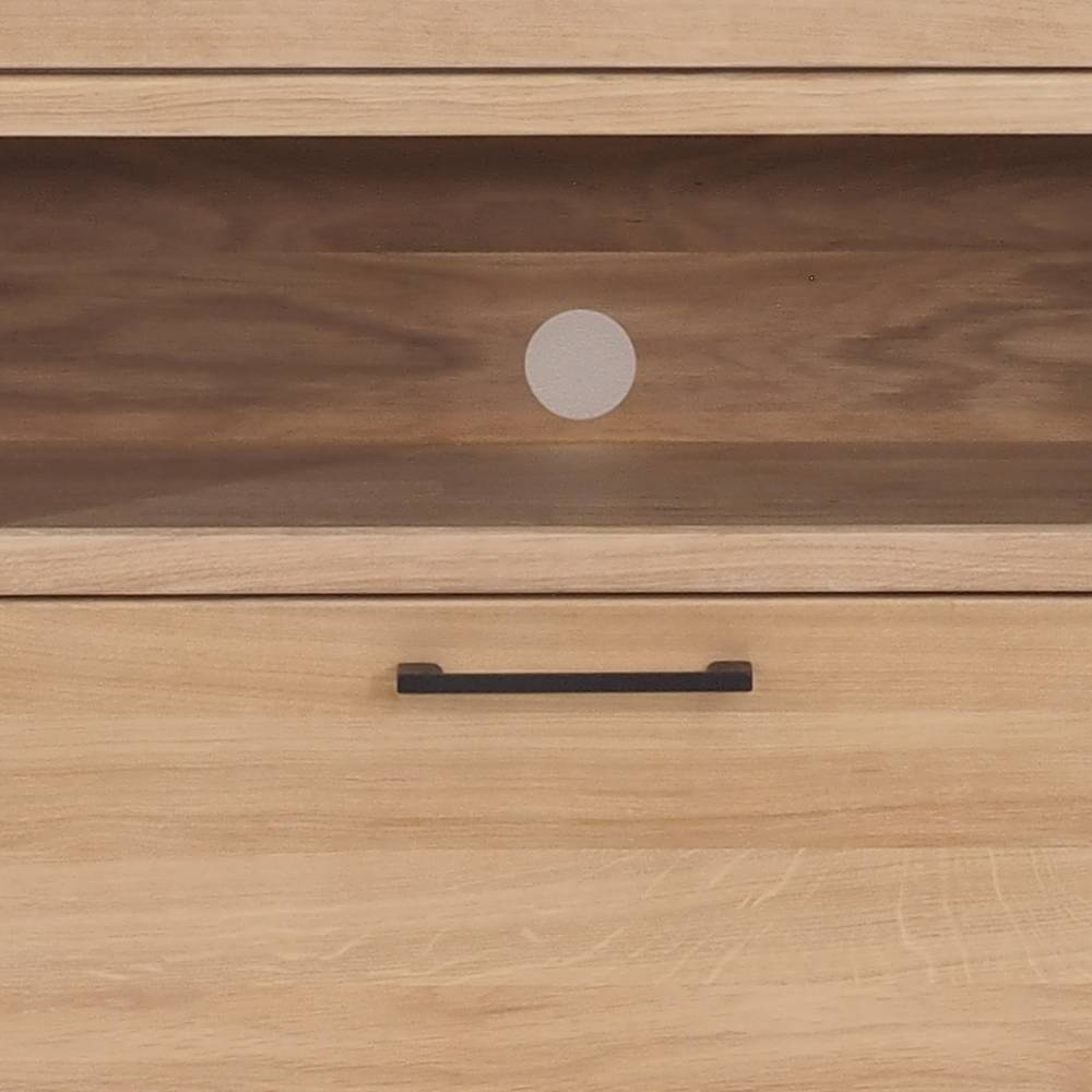 TV Lowboard aus Eiche Massivholz - Buzia