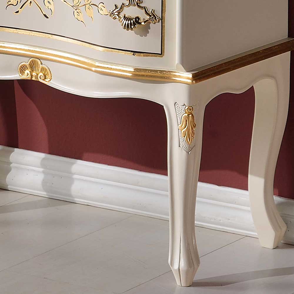 58x80x31 Barock Kommode mit drei Schubladen - Iviada