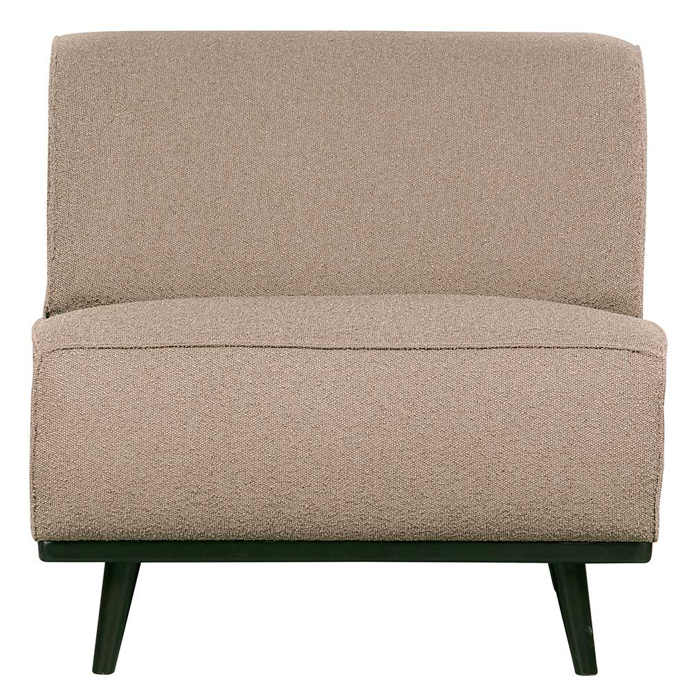 Einsitzer Sofa-Modul in Beige Boucle - Arnia