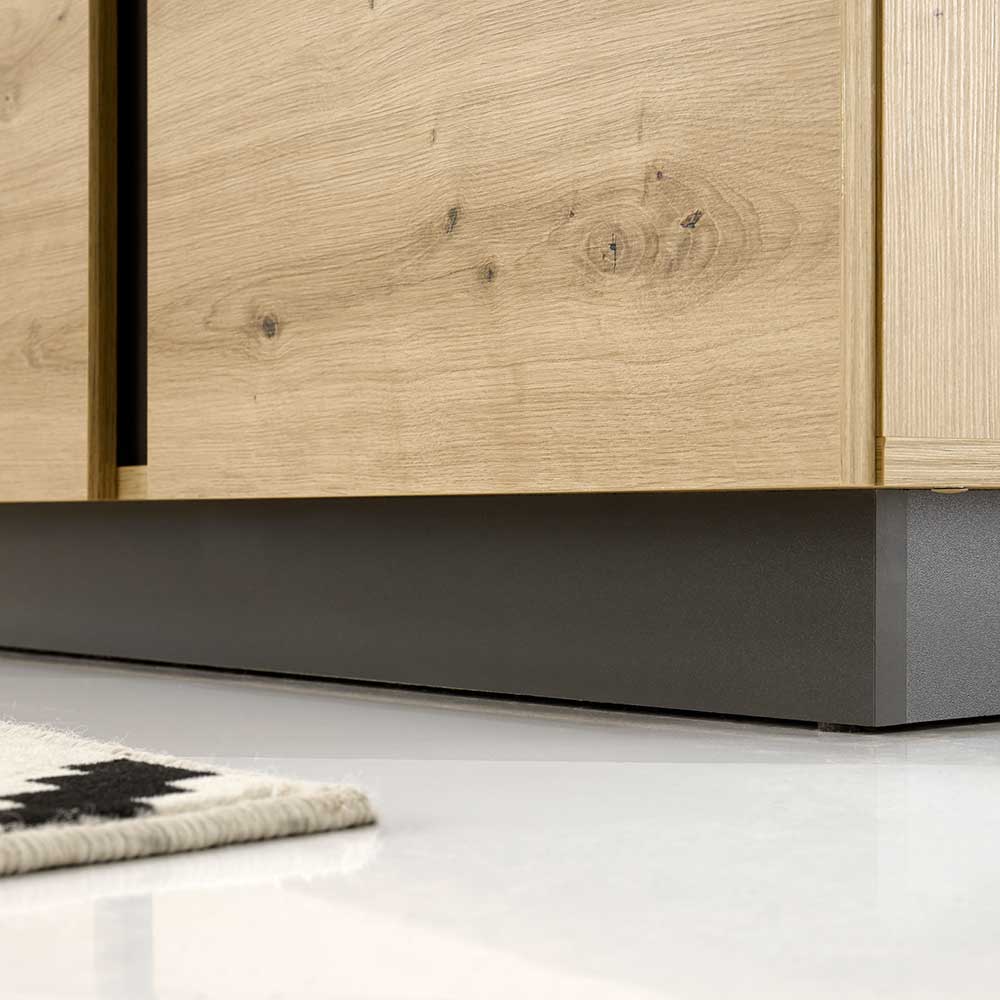 Wohnzimmer Anbauwand 270 cm breit - Lairian (vierteilig)