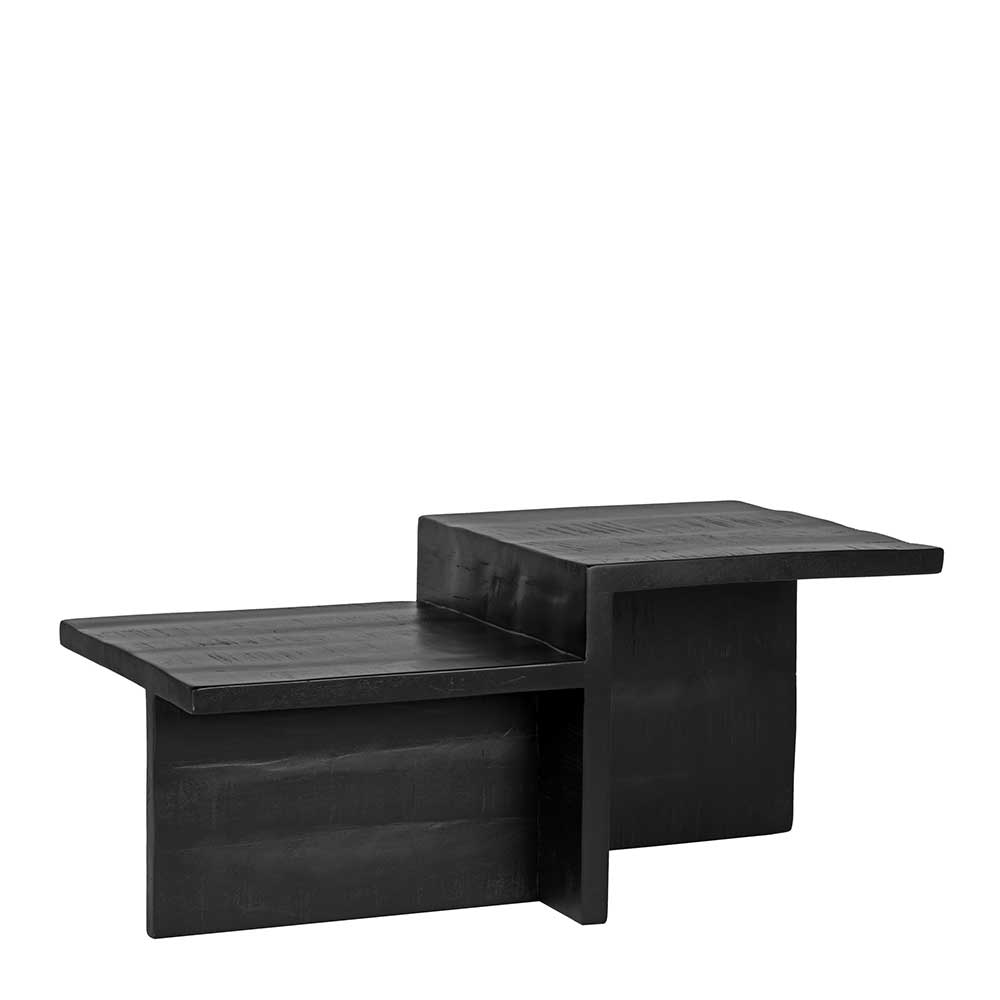 Handgearbeiteter Couchtisch aus Mangoholz - Ela