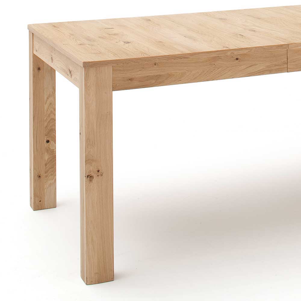 Esszimmer Tisch mit 2 Einlegeplatten - Crokas