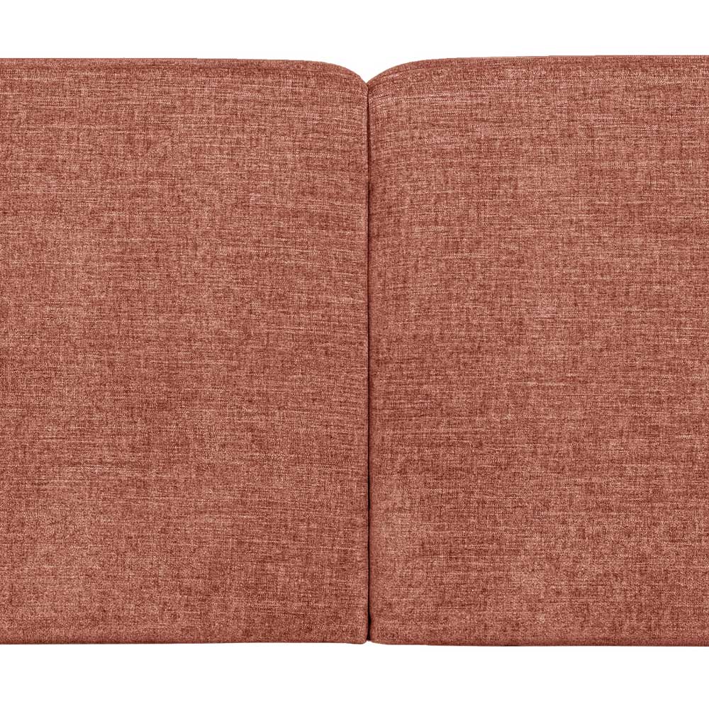 Stoff Eckcouch in Rosa - Gachi