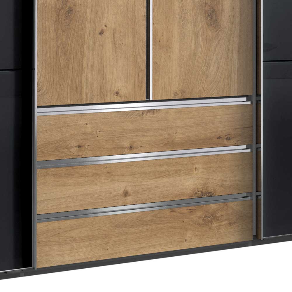 Kombi-Kleiderschrank in moderner Optik - Hectos