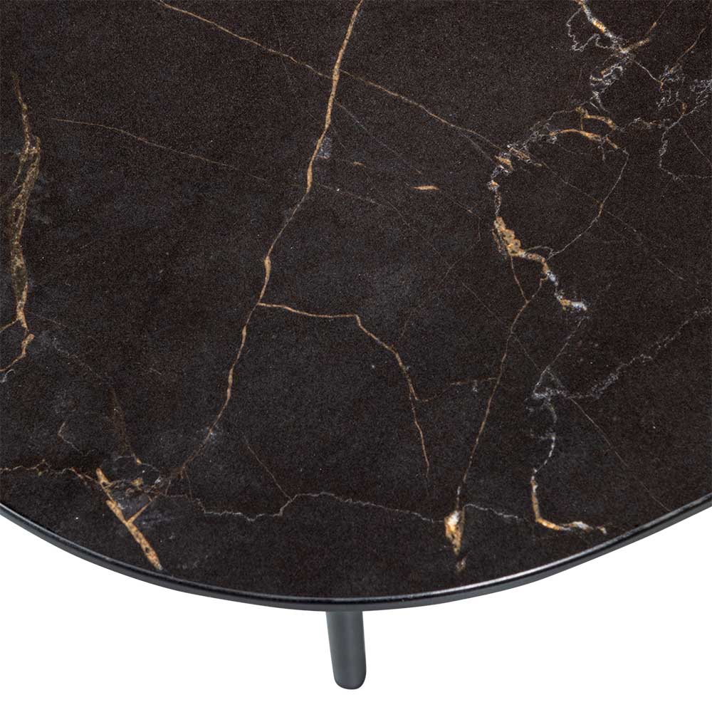 Sofatisch mit Keramikplatte in Marmoroptik - Fleetwood