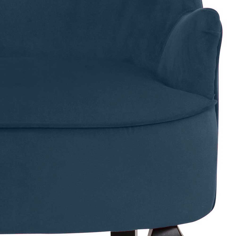 Vintage Polstersessel & Hocker - Akper (zweiteilig)