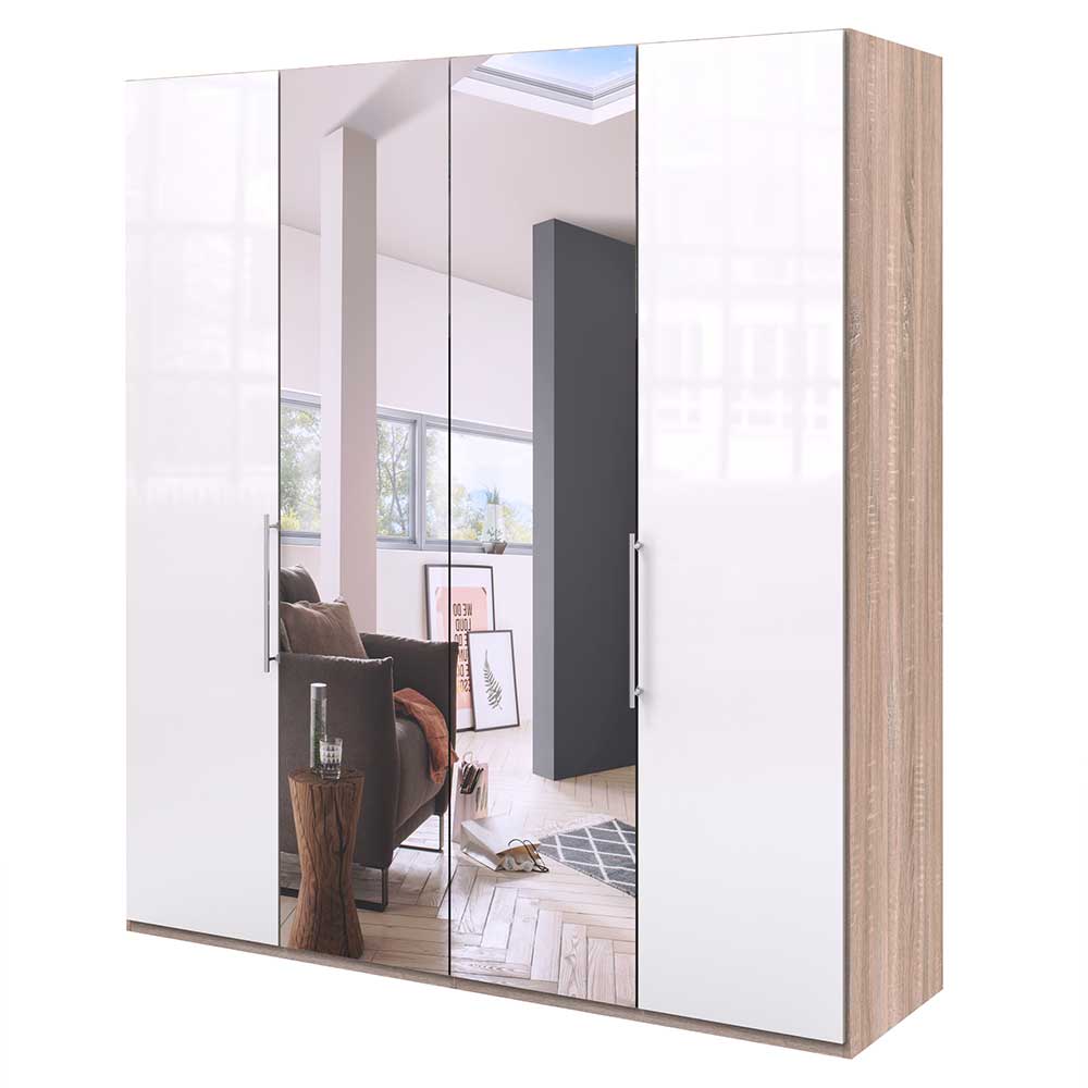 Schlafraum Kleiderschrank mit Spiegel - Bosays