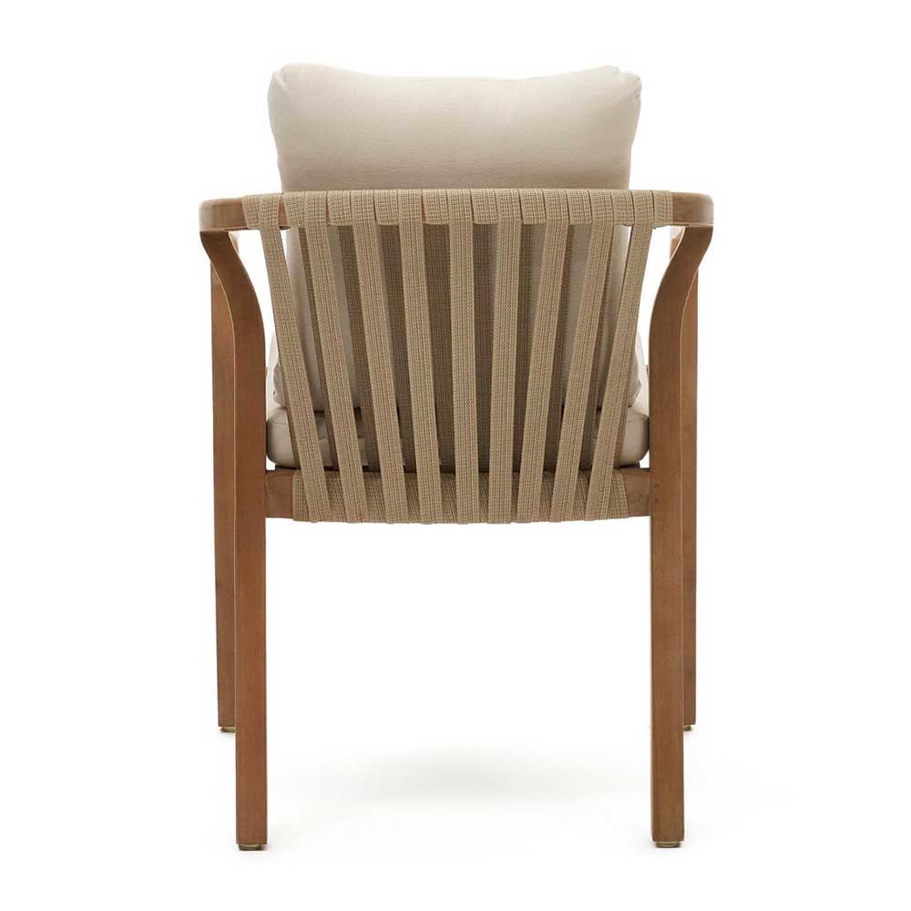 Design Gartenstühle mit Armlehnen - Faneto (4er Set)
