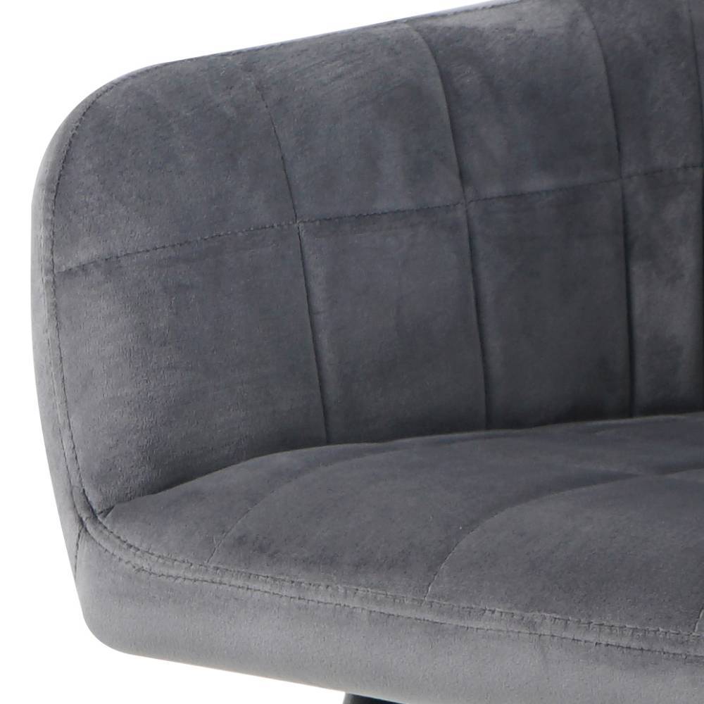Esszimmer Tischsessel in Grau - Laxela (2er Set)