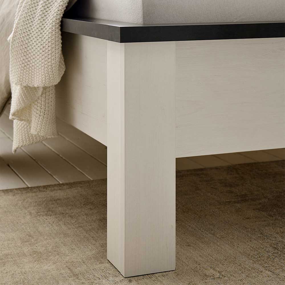 Modern Country Doppelbett 180x200 cm - Tramos