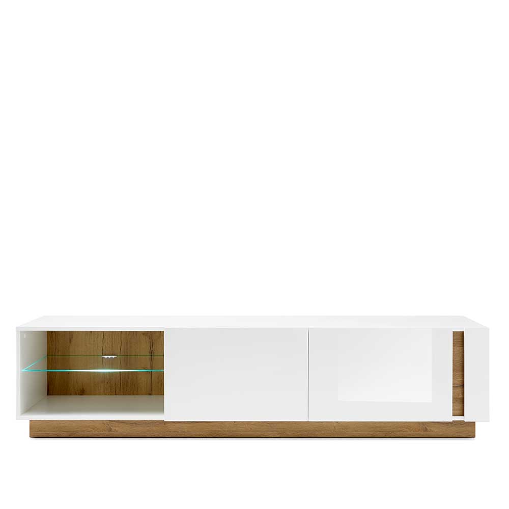 188x46x40 TV Lowboard mit 2 Klappen - Myrda