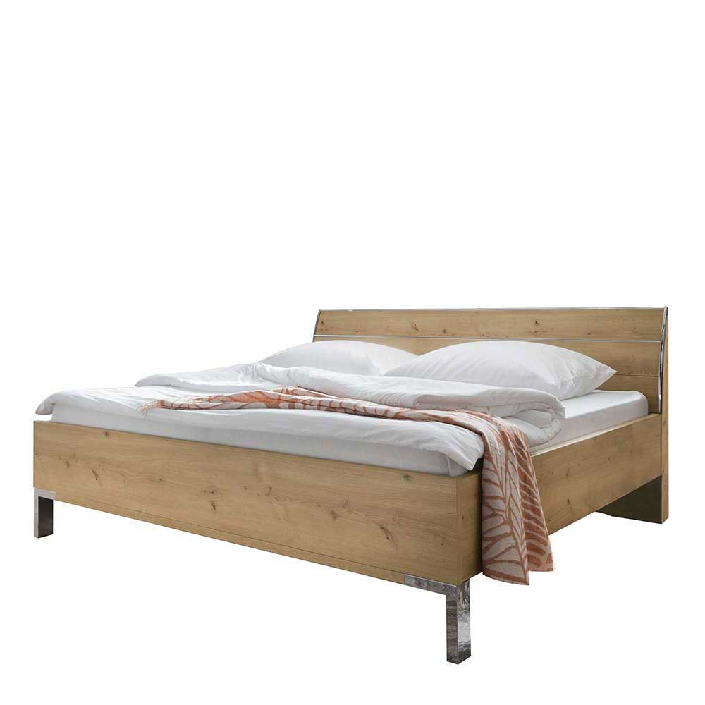 Schlafzimmermöbel Set in Beige - Lesegano (vierteilig)