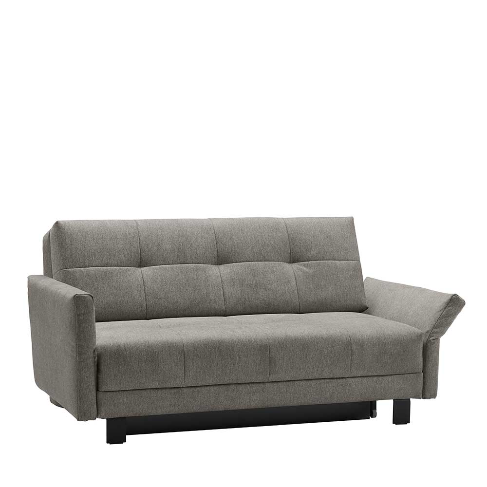 Faltsofa in Grau Stoffbezug - Ominikana