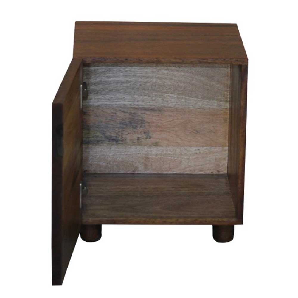 40x35x40 Holz Schränkchen mit Ornament Schnitzerei - Kick