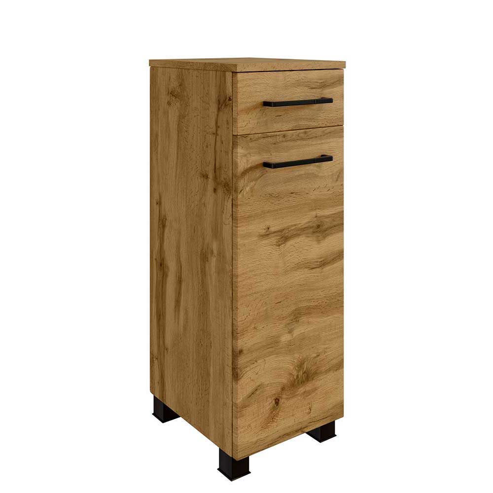 Badmöbel-Kombination im Holz Look - Arazony (vierteilig)