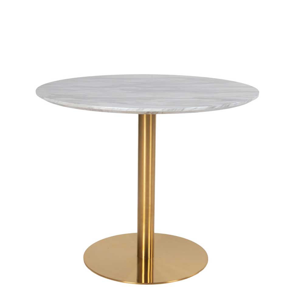 Runder Tisch in Marmor Optik - Messona