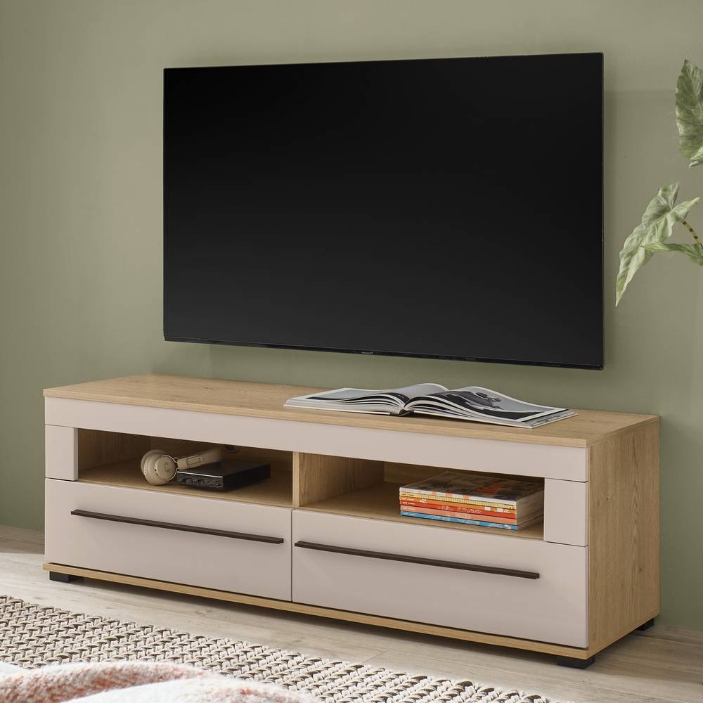 TV-Lowboard in Beigegrau - Raisa