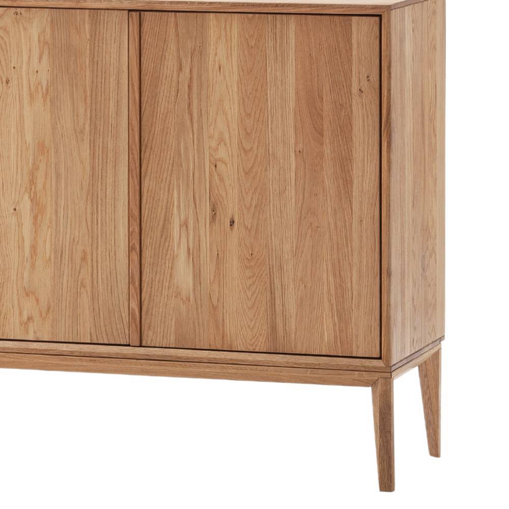 Eichenholz Sideboard 222 cm breit - Lamia