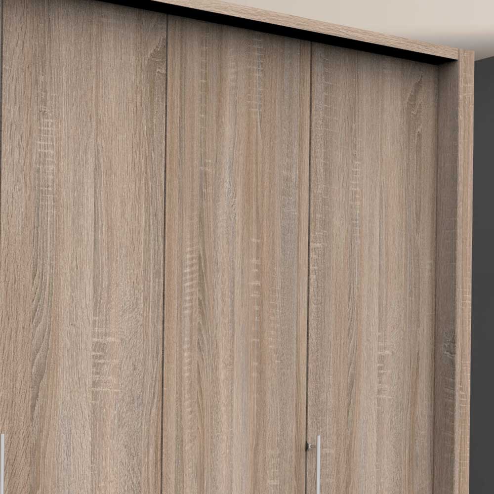 2-türiger Schlafzimmer Kleiderschrank mit Falttüren - Zayun