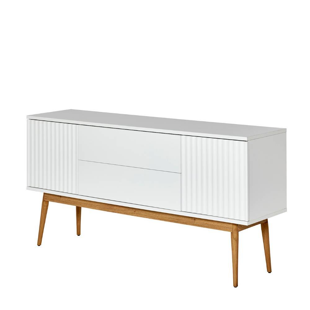Scandi Chic Sideboard in Weiß - Cocoa