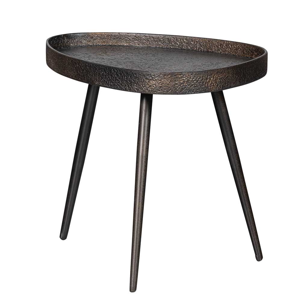 Wohnzimmertische in Bronze Antik Finish - Loventia (zweiteilig)