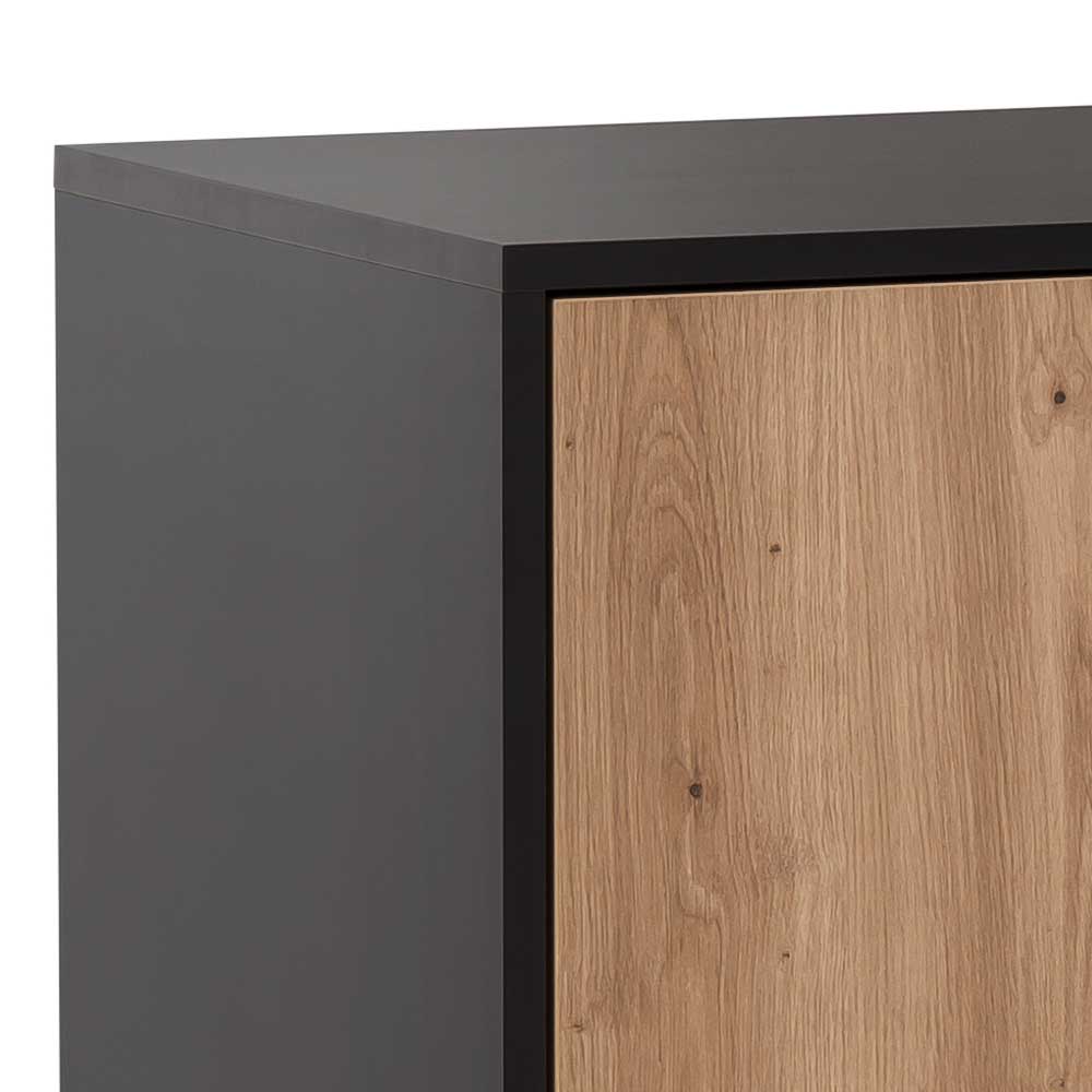 Büroregal und Schrank Kombi - Evasilica (zweiteilig)