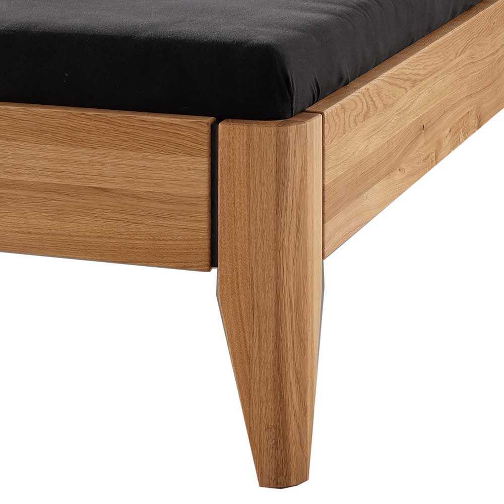 Wildeiche Doppelbett in drei Größen - Lounger