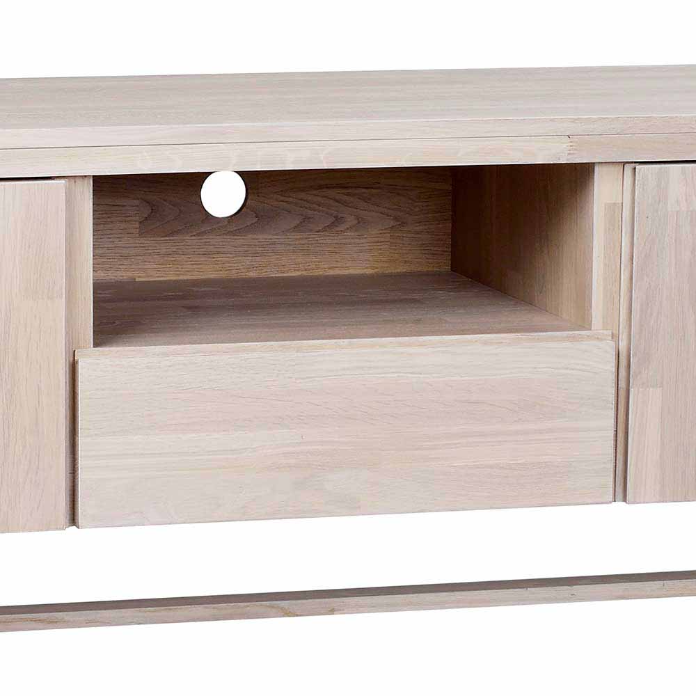 White Wash TV Lowboard aus Eiche - Dioca