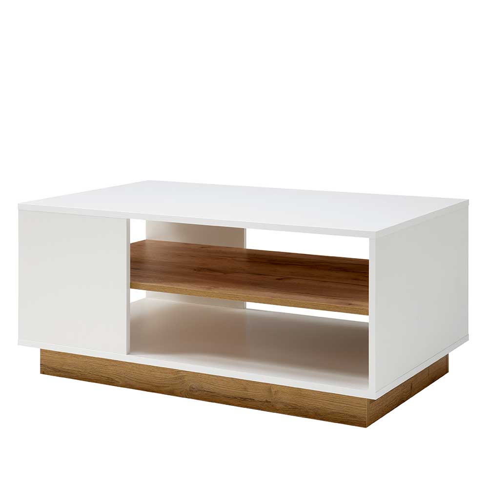 100x46 Stauraum Couchtisch mit Sockelgestell - Myrda
