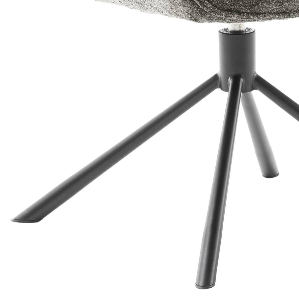 Armlehnenstuhl in Cappuccino - Velicita (2er Set)