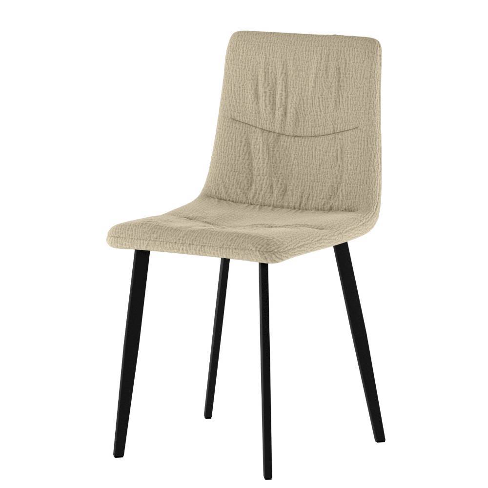 Esszimmerstuhl-Quartett in Beige - Daglinda (4er Set)
