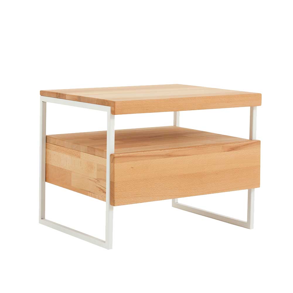 Nachttisch Regine mit Schublade 40cm hoch