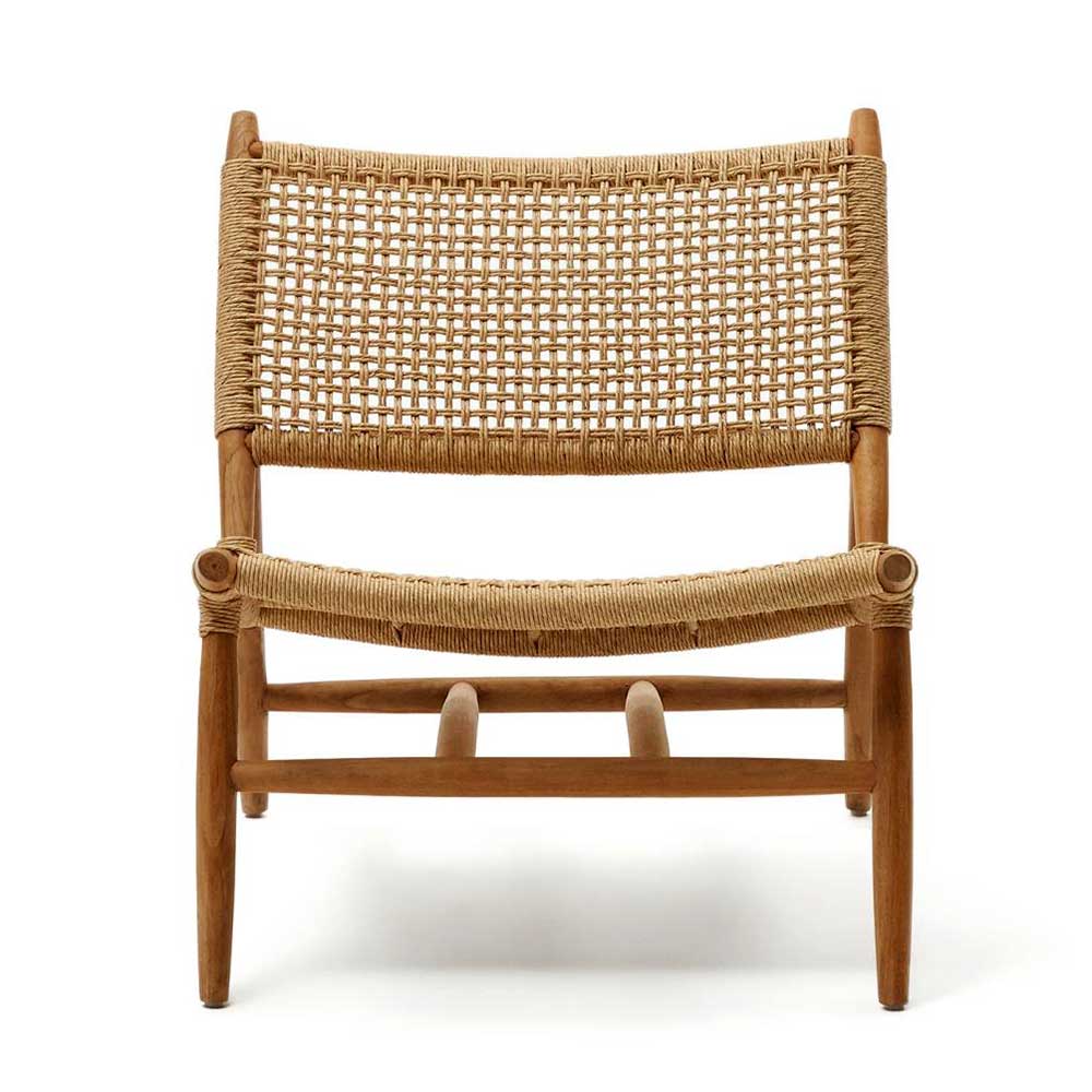 Garten Lounge Sessel aus Geflecht - Max