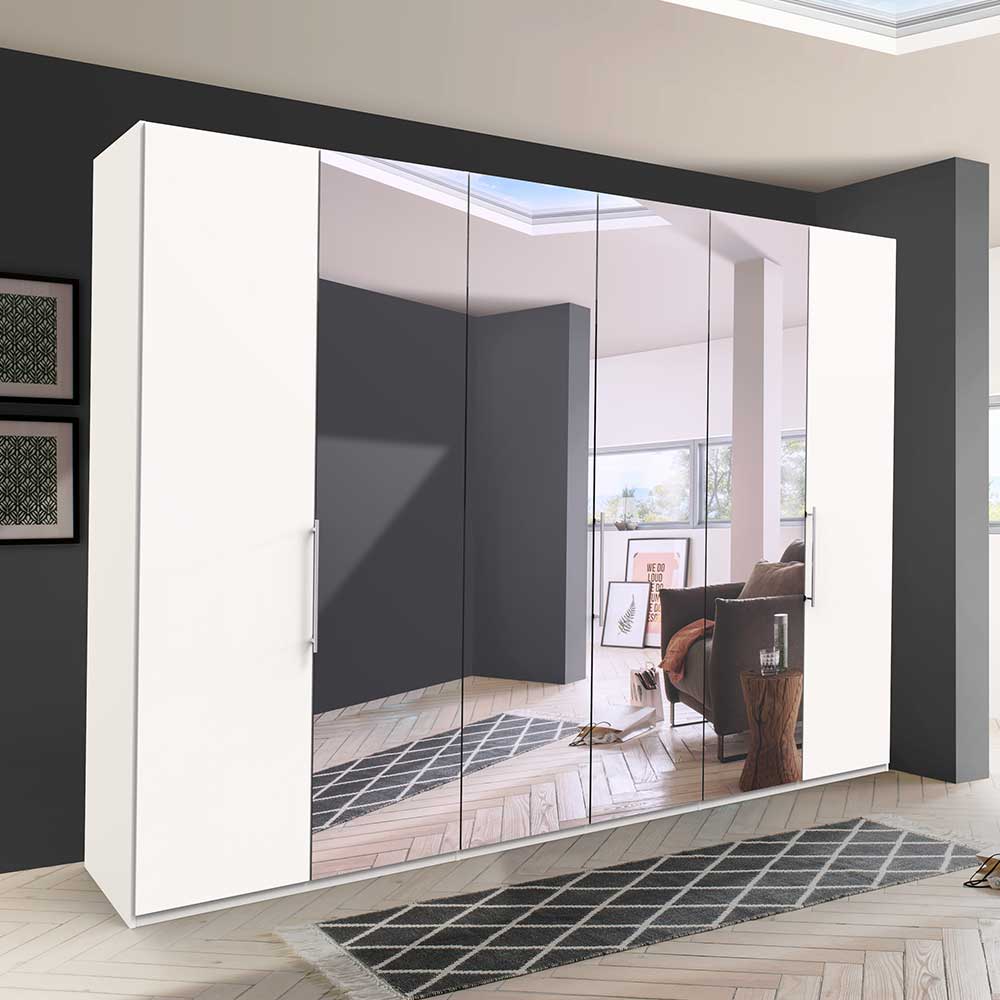 3-türiger Schlafzimmerschrank mit Spiegeln - Donpiave