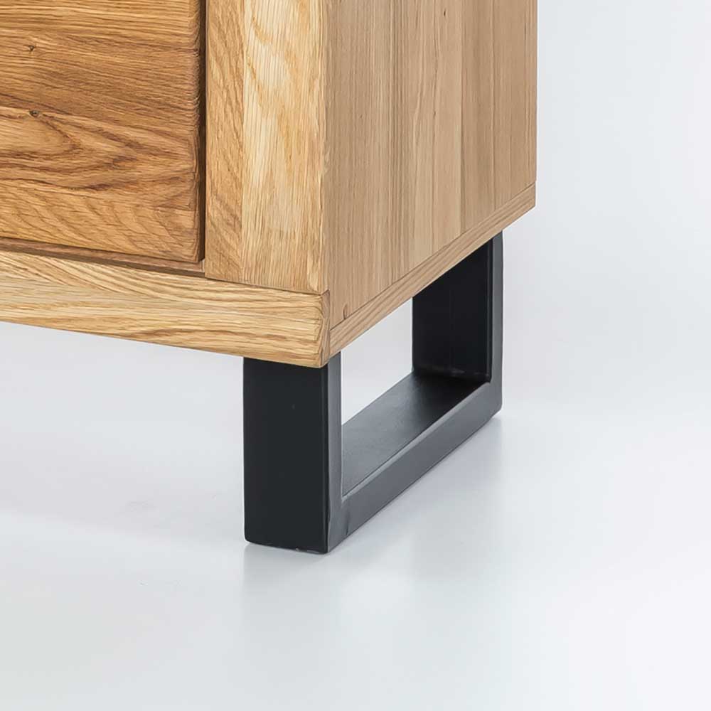 Loft TV Unterschrank in Wildeiche teilmassiv - Arello