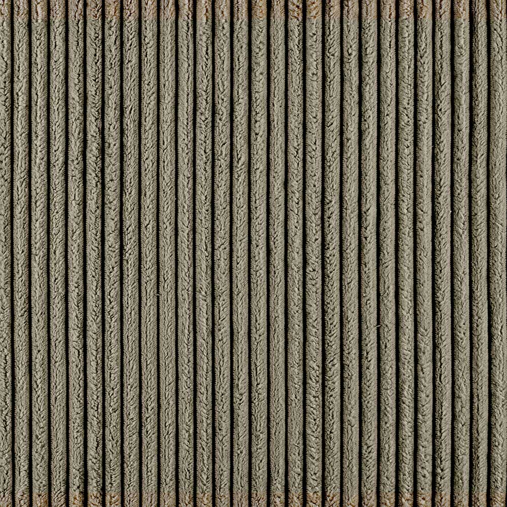 Textur des weichen, gerippten Cordstoffes in Dunkelgrün für den Bezug – Bojan