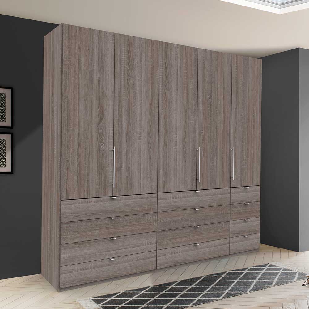 Hoher Kleiderschrank foliert - Crenba