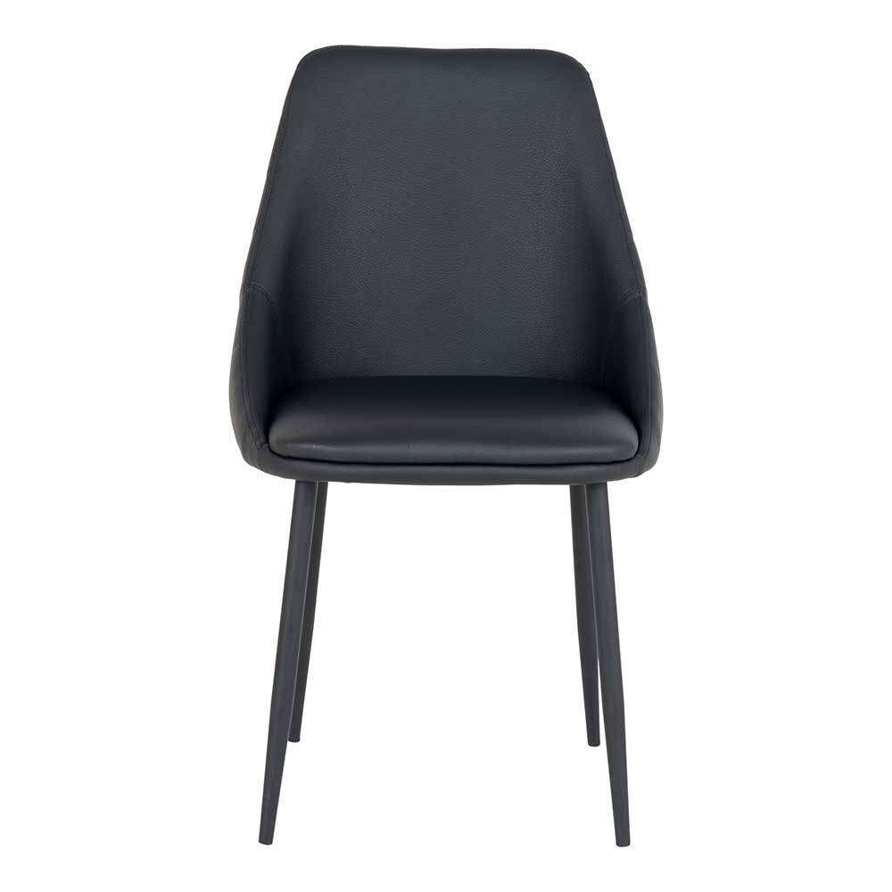 140x95 Esstisch & Polsterstühle - Georgetta (fünfteilig)