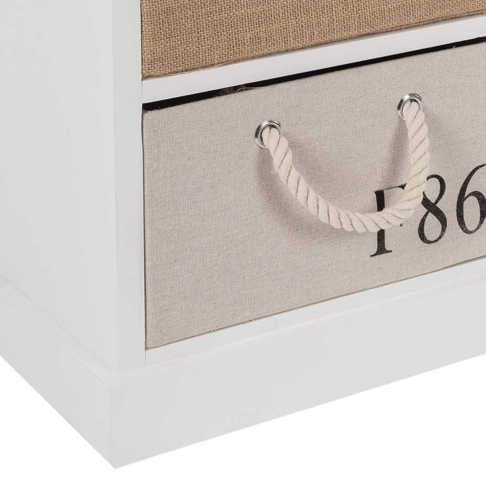 70x72x30 Design Kommode mit sechs Schubladen - Amare