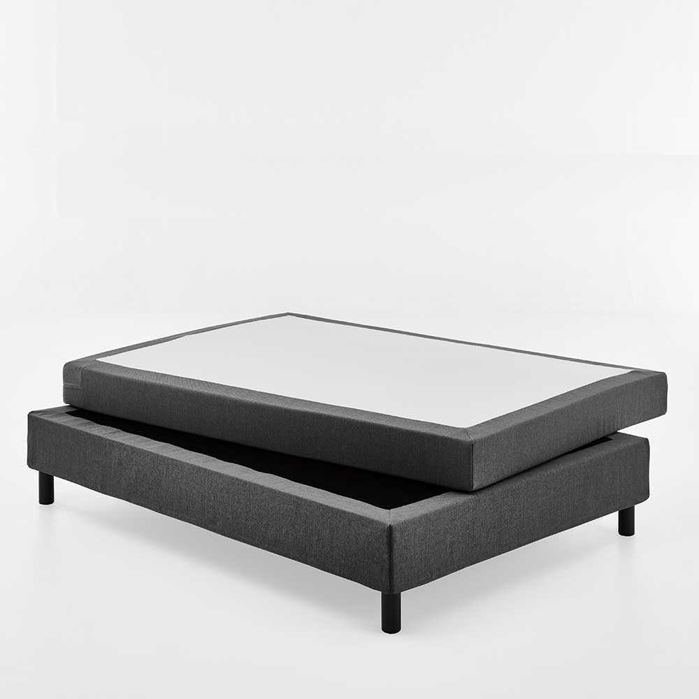 Günstiges Komplettbett in H2 - kein Kopfteil - Cloenra