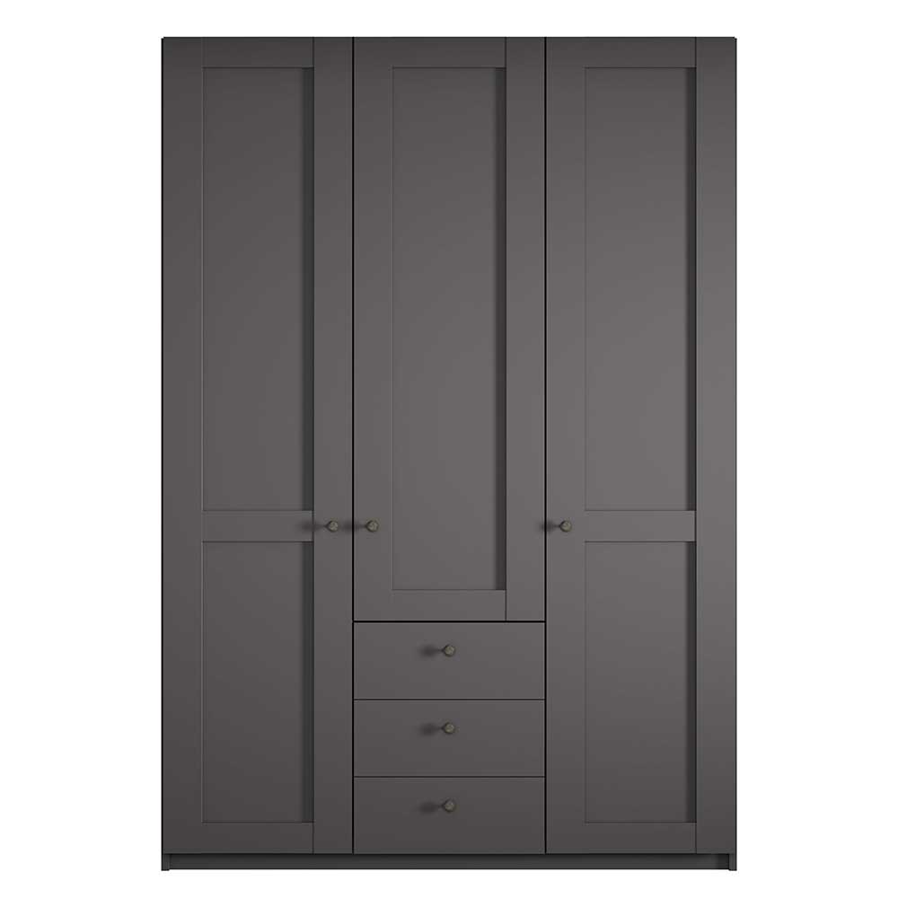 Schlafzimmer Schrank in Dunkelgrau - Mataram