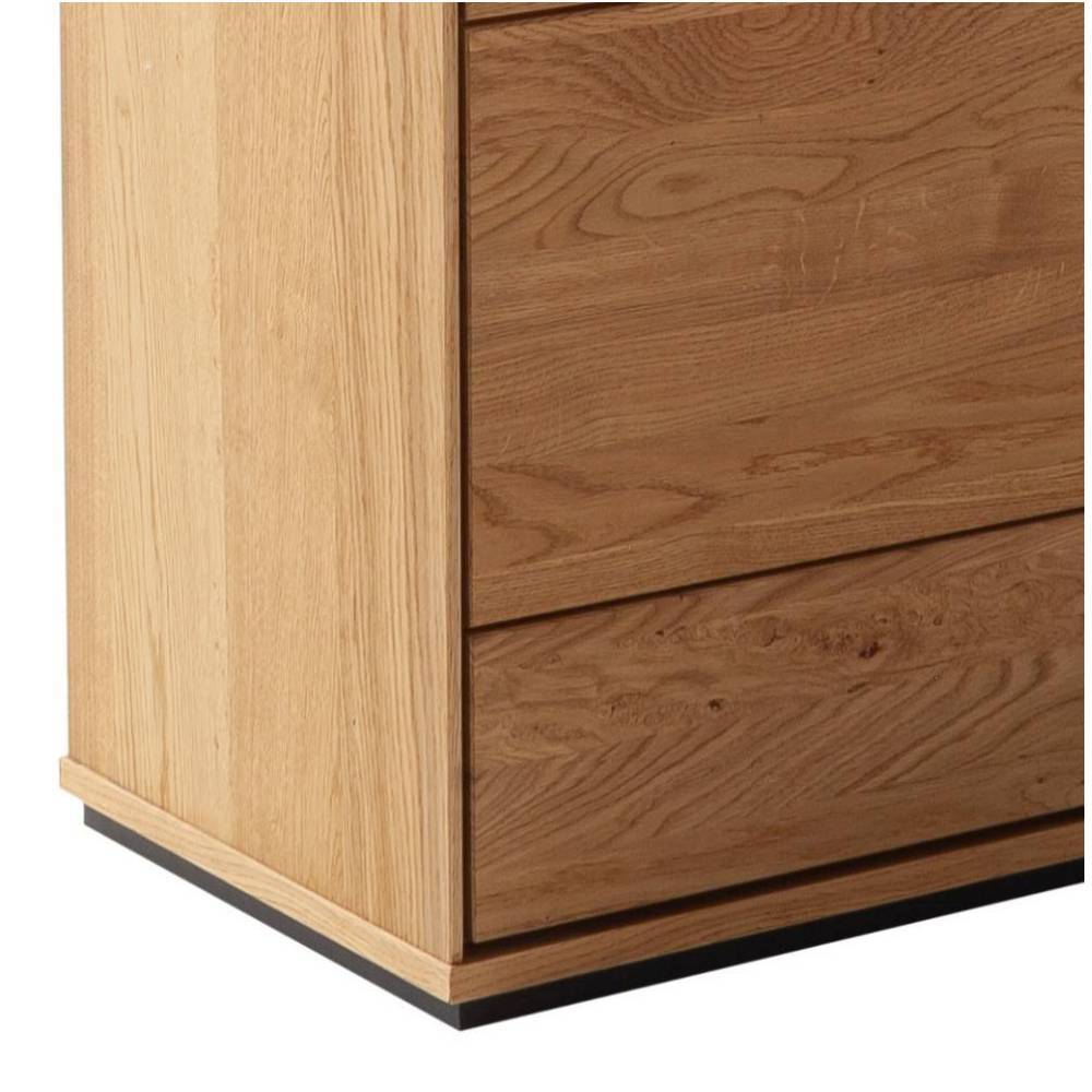 Highboard mit Glaseinsatz in Wildeiche - Pulvaria