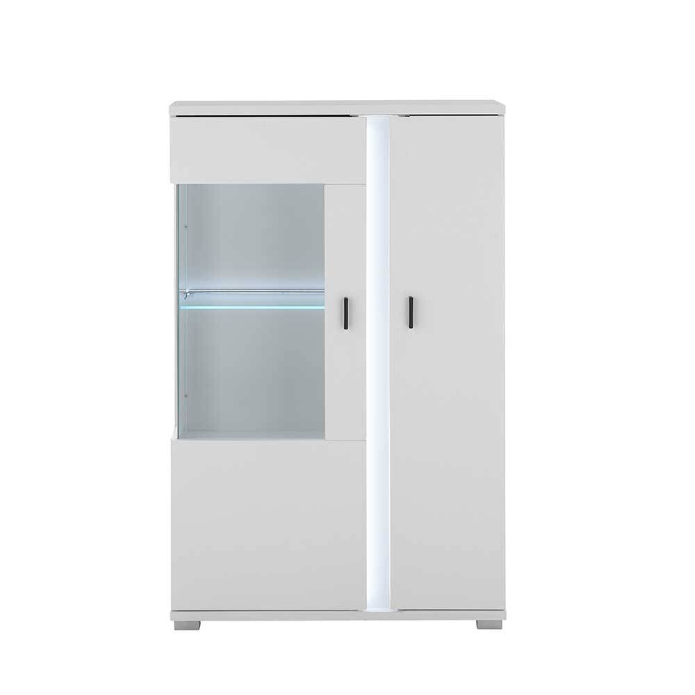 Highboard & TV Board & Wandboard mit LED - Tirol (dreiteilig)